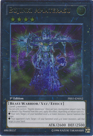 Bujinki Amaterasu [PRIO-EN052] Ultimate Rare | Card Merchant Takapuna