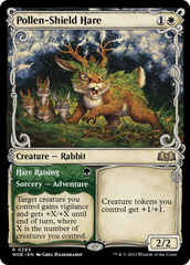 Pollen-Shield Hare // Hare Raising (Promo Pack) [Wilds of Eldraine Promos] | Card Merchant Takapuna