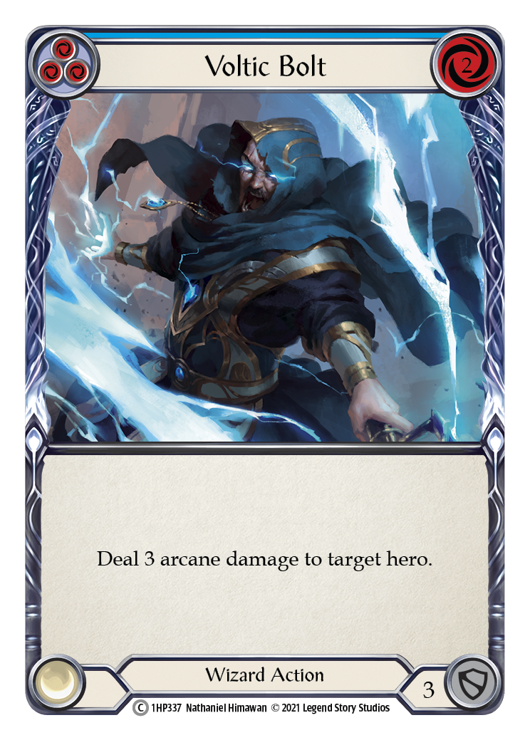 Voltic Bolt (Blue) [1HP337] (History Pack 1) | Card Merchant Takapuna