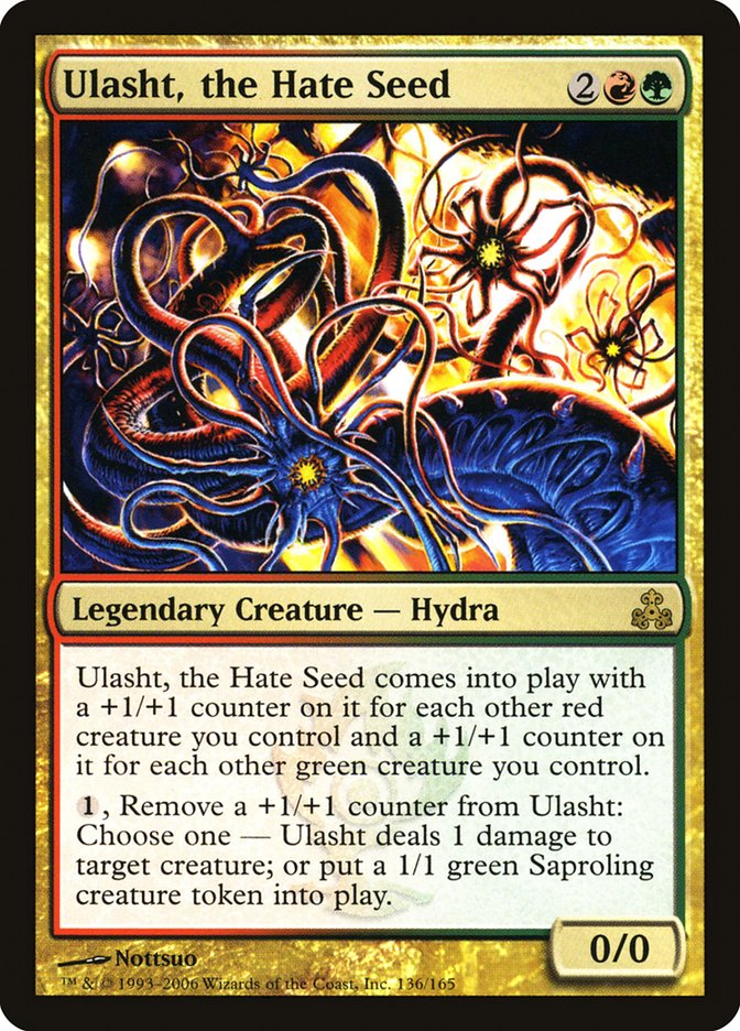 Ulasht, the Hate Seed [Guildpact] | Card Merchant Takapuna