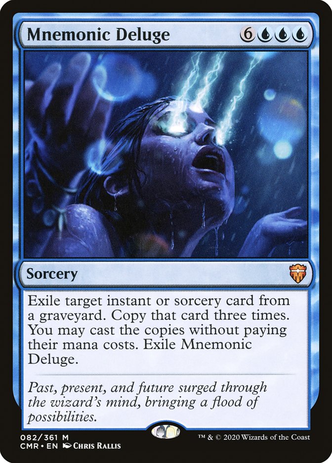 Mnemonic Deluge [Commander Legends] | Card Merchant Takapuna