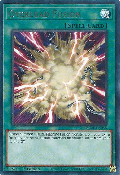 Overload Fusion [MAZE-EN056] Rare | Card Merchant Takapuna