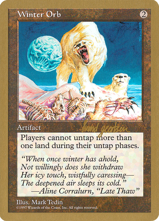 Winter Orb (Svend Geertsen) [World Championship Decks 1997] | Card Merchant Takapuna