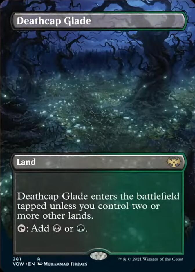 Deathcap Glade (Borderless Alternate Art) [Innistrad: Crimson Vow] | Card Merchant Takapuna