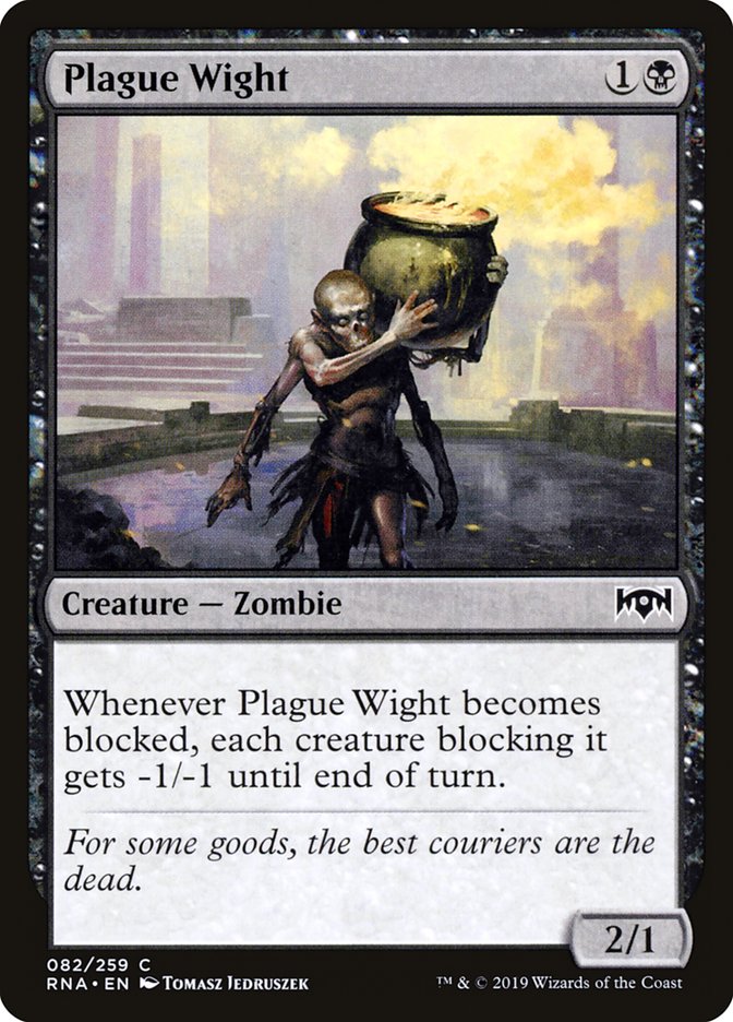 Plague Wight [Ravnica Allegiance] | Card Merchant Takapuna