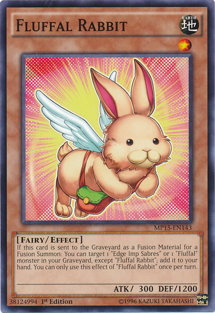 Fluffal Rabbit [MP15-EN143] Common | Card Merchant Takapuna