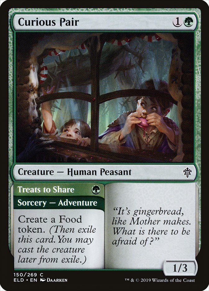 Curious Pair // Treats to Share [Throne of Eldraine] | Card Merchant Takapuna