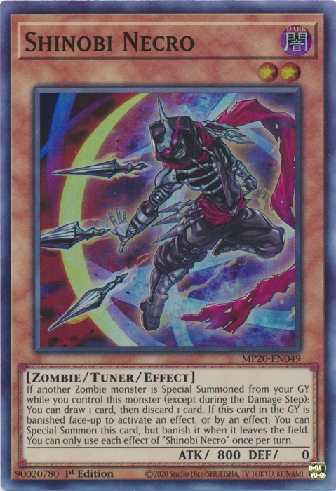 Shinobi Necro [MP20-EN049] Super Rare | Card Merchant Takapuna