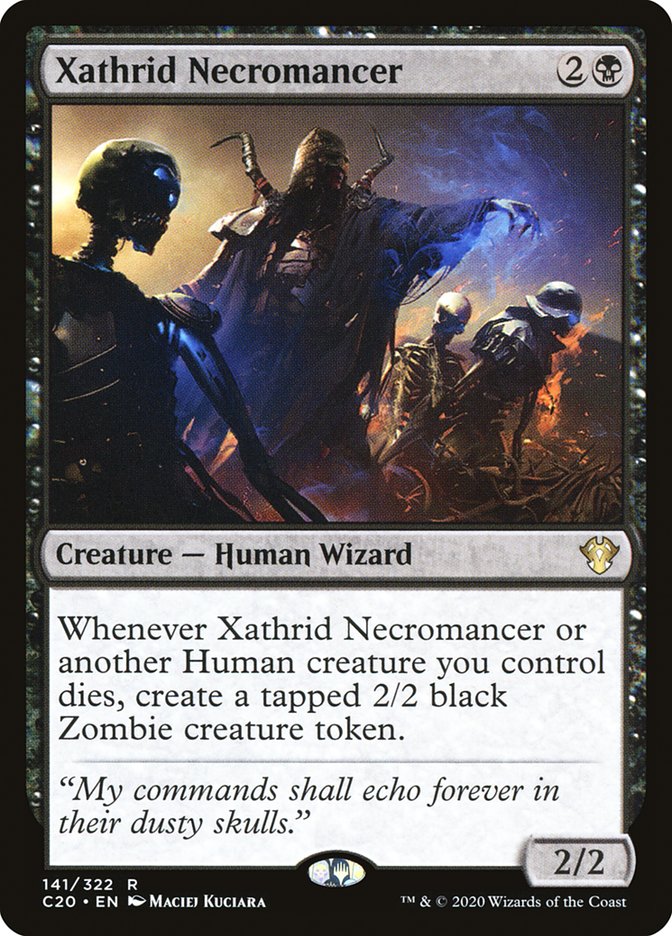Xathrid Necromancer [Commander 2020] | Card Merchant Takapuna