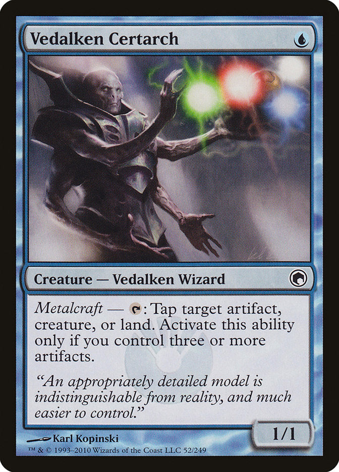 Vedalken Certarch [Scars of Mirrodin] | Card Merchant Takapuna