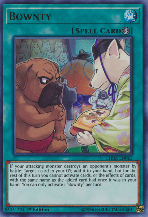 Bownty [CHIM-EN063] Ultra Rare | Card Merchant Takapuna