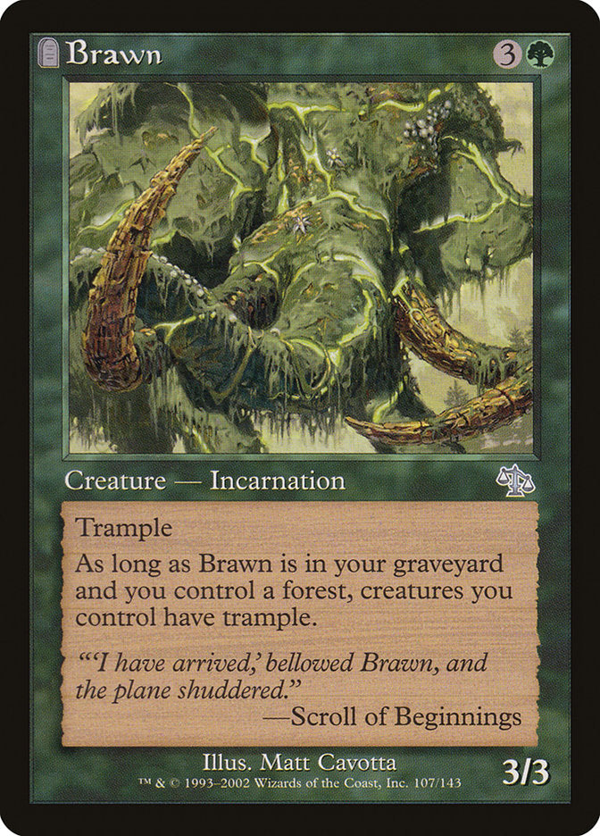 Brawn [Judgment] | Card Merchant Takapuna