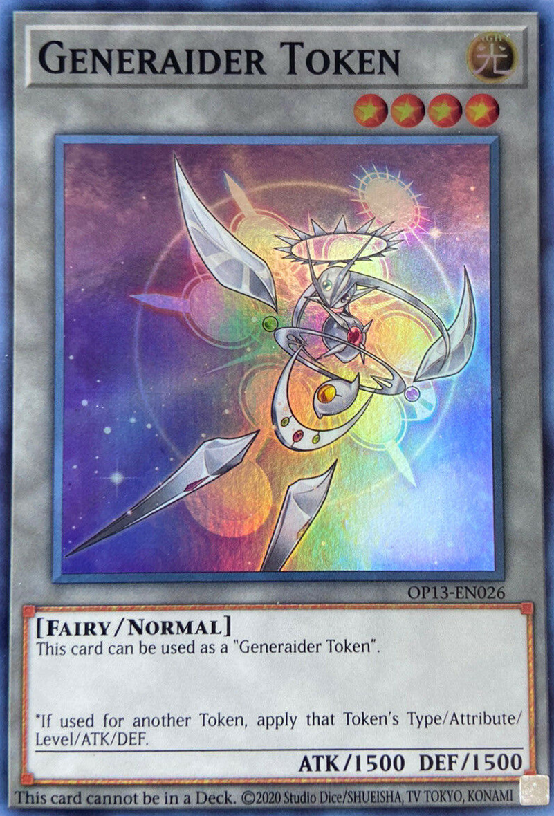 Generaider Token [OP13-EN026] Super Rare | Card Merchant Takapuna