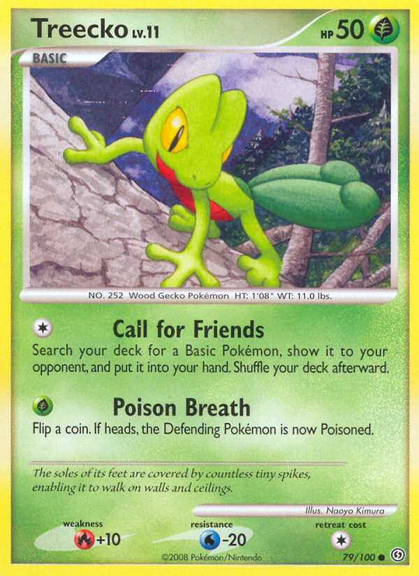 Treecko (79/100) [Diamond & Pearl: Stormfront] | Card Merchant Takapuna