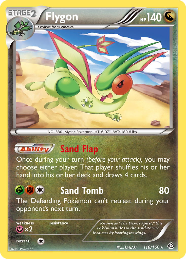 Flygon (110/160) [XY: Primal Clash] | Card Merchant Takapuna