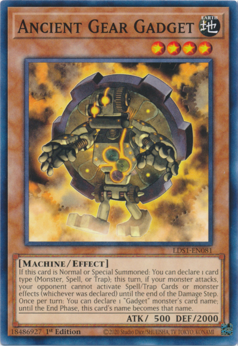 Ancient Gear Gadget [LDS1-EN081] Common | Card Merchant Takapuna