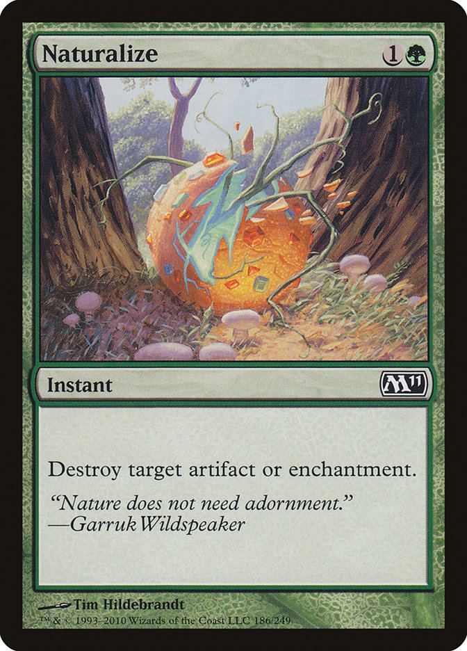 Naturalize [Magic 2011] | Card Merchant Takapuna