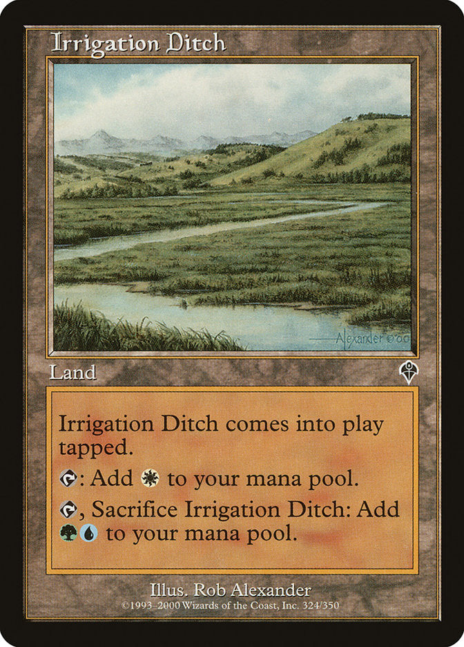 Irrigation Ditch [Invasion] | Card Merchant Takapuna