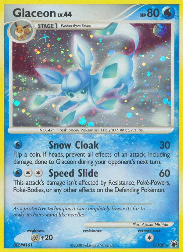 Glaceon (5/100) [Diamond & Pearl: Majestic Dawn] | Card Merchant Takapuna