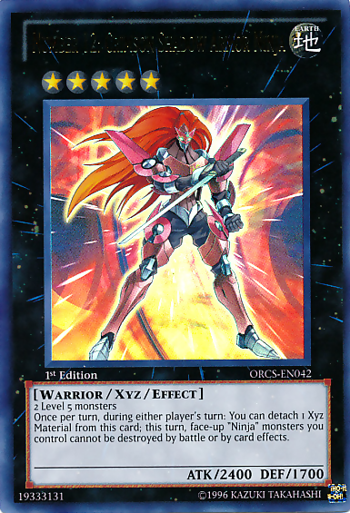 Number 12: Crimson Shadow Armor Ninja [ORCS-EN042] Ultra Rare | Card Merchant Takapuna