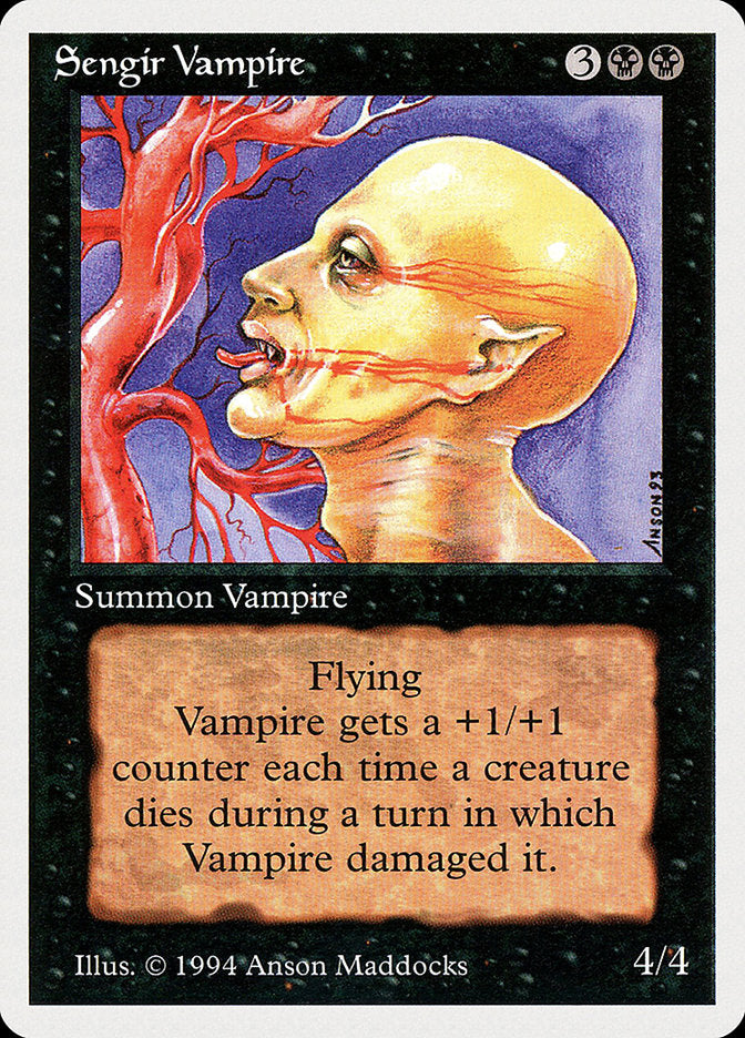 Sengir Vampire [Summer Magic / Edgar] | Card Merchant Takapuna