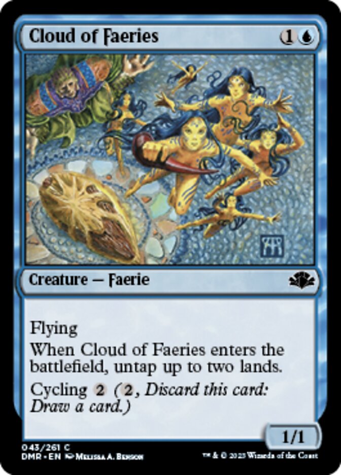 Cloud of Faeries [Dominaria Remastered] | Card Merchant Takapuna