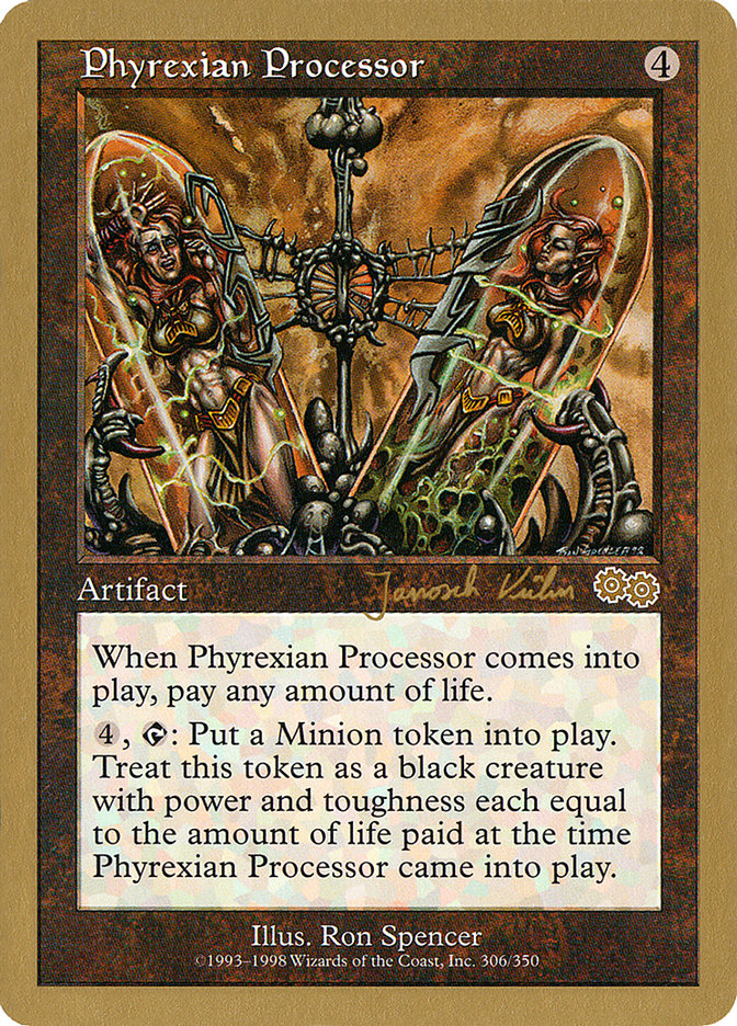 Phyrexian Processor (Janosch Kuhn) [World Championship Decks 2000] | Card Merchant Takapuna