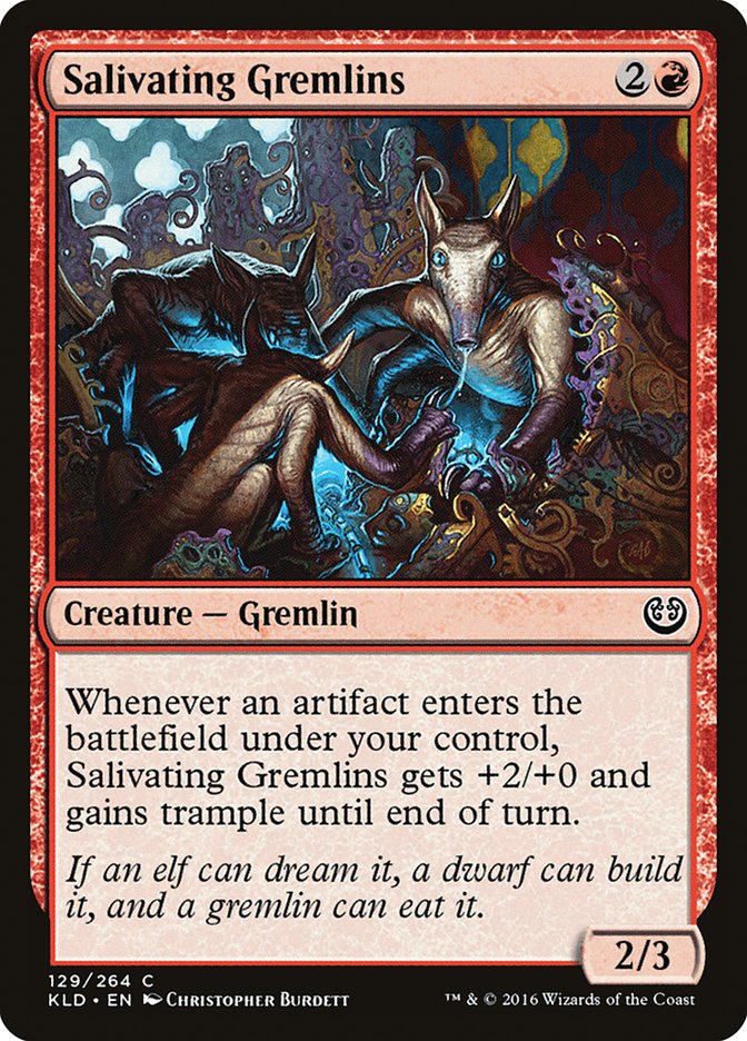 Salivating Gremlins [Kaladesh] | Card Merchant Takapuna