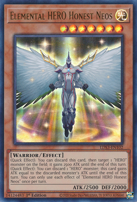 Elemental HERO Honest Neos [LDS3-EN102] Ultra Rare | Card Merchant Takapuna