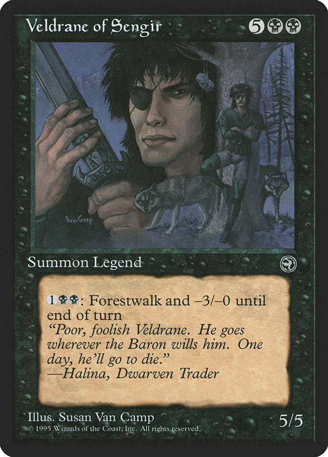 Veldrane of Sengir [Homelands] | Card Merchant Takapuna