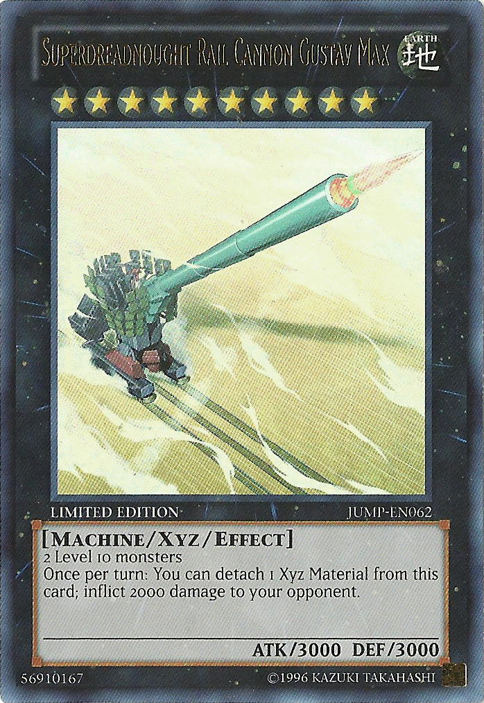 Superdreadnought Rail Cannon Gustav Max [JUMP-EN062] Ultra Rare | Card Merchant Takapuna