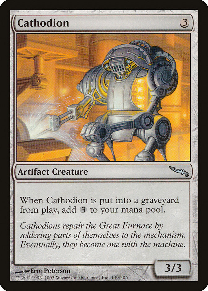 Cathodion [Mirrodin] | Card Merchant Takapuna