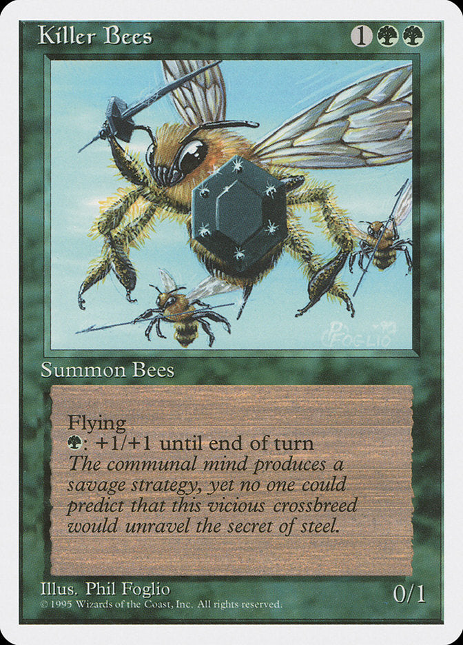 Killer Bees [Fourth Edition] | Card Merchant Takapuna