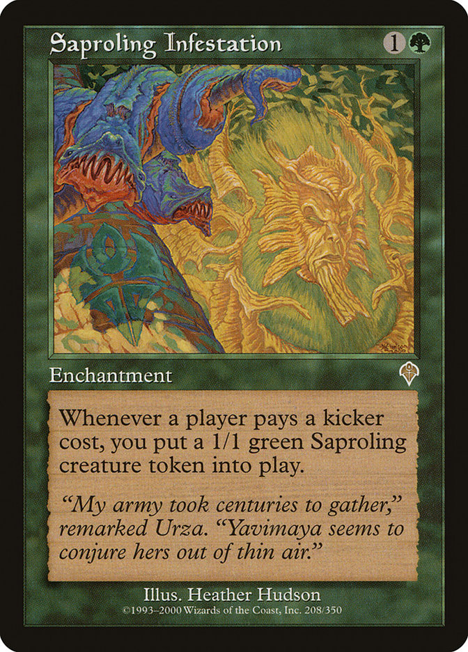 Saproling Infestation [Invasion] | Card Merchant Takapuna