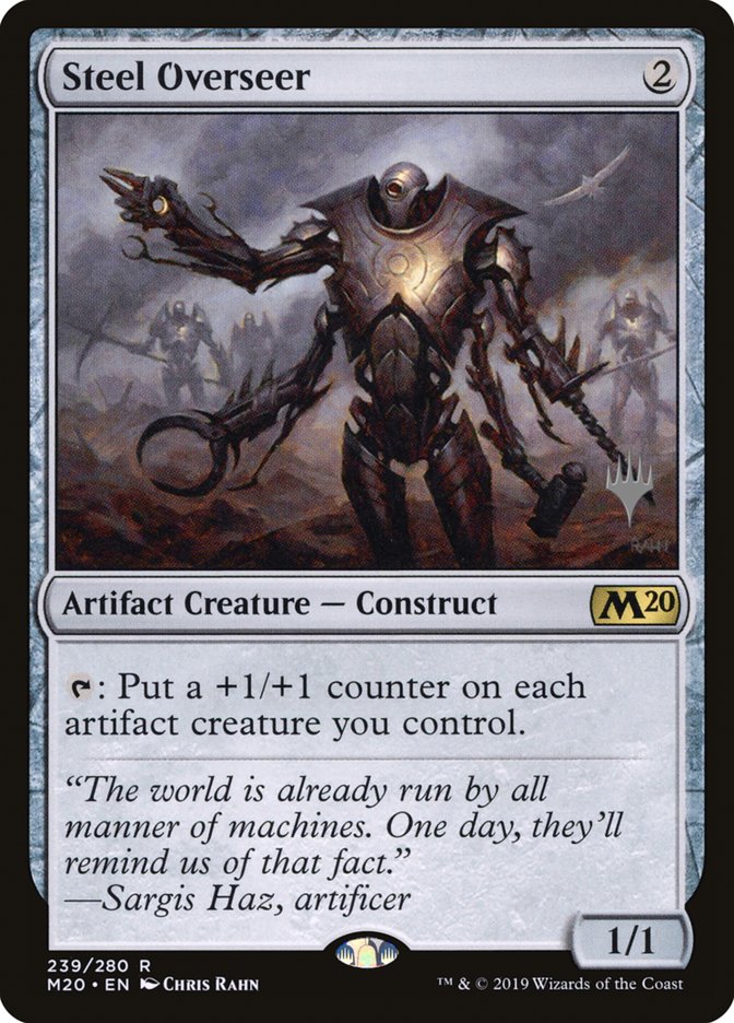 Steel Overseer (Promo Pack) [Core Set 2020 Promos] | Card Merchant Takapuna