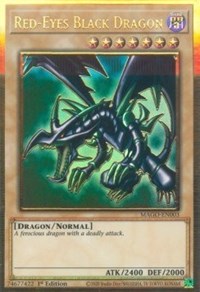 Red-Eyes Black Dragon [MAGO-EN003] Gold Rare | Card Merchant Takapuna