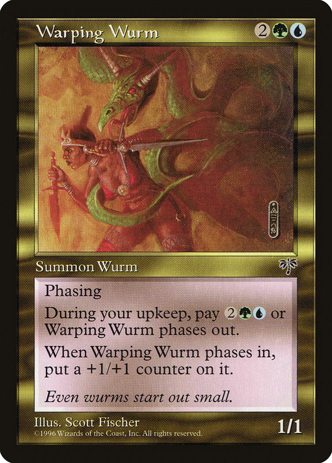 Warping Wurm [Mirage] | Card Merchant Takapuna