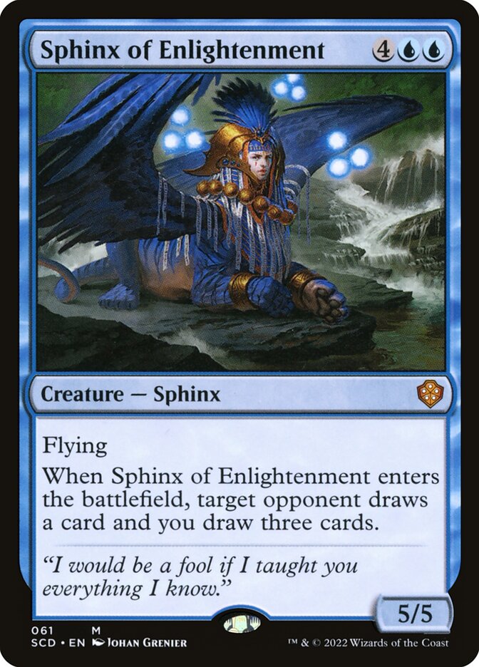 Sphinx of Enlightenment [Starter Commander Decks] | Card Merchant Takapuna