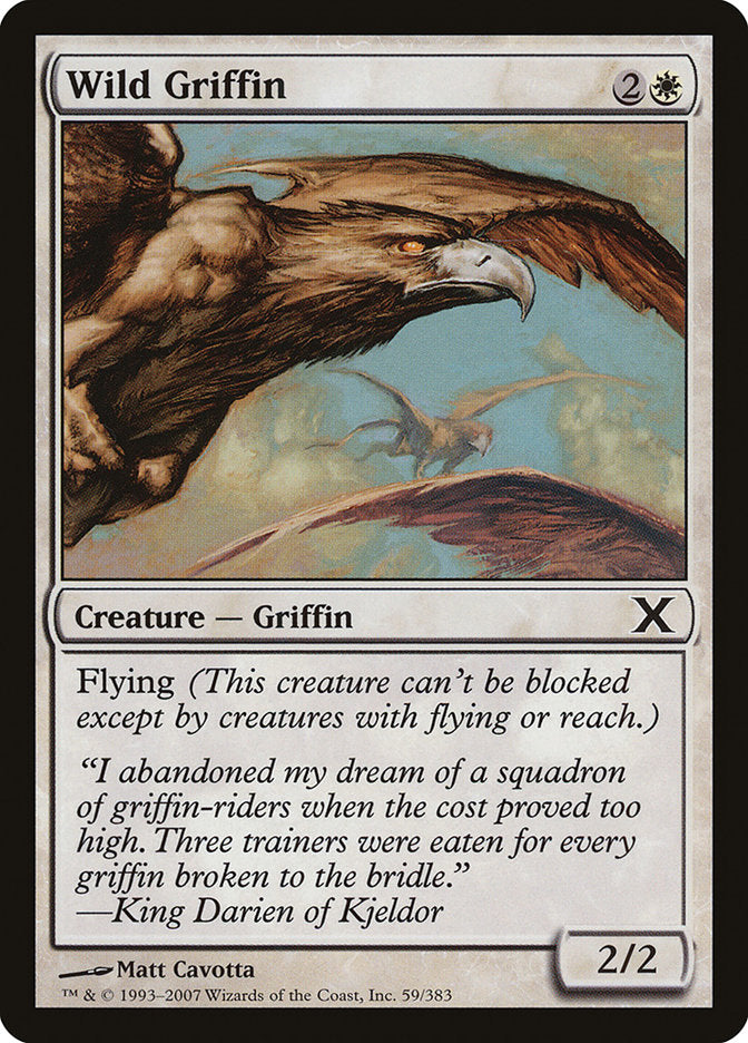 Wild Griffin [Tenth Edition] | Card Merchant Takapuna