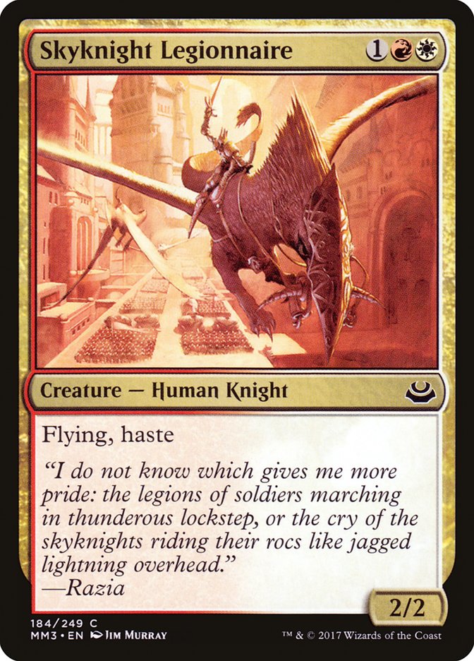 Skyknight Legionnaire [Modern Masters 2017] | Card Merchant Takapuna