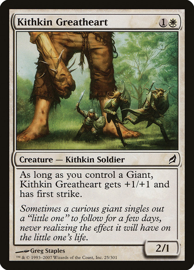 Kithkin Greatheart [Lorwyn] | Card Merchant Takapuna