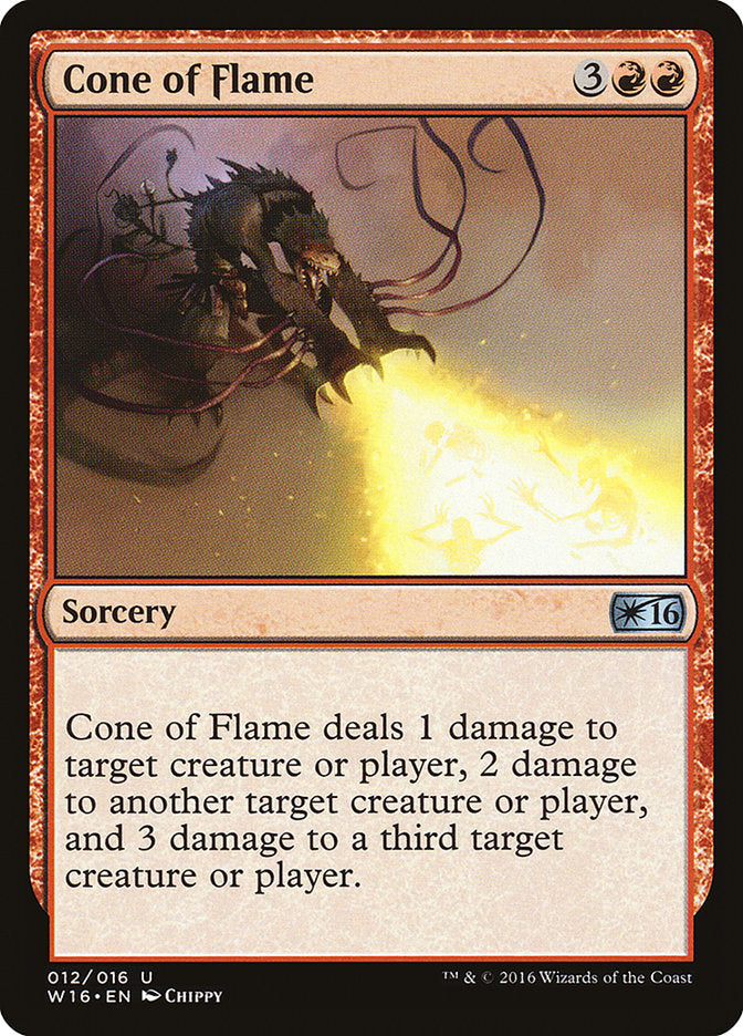 Cone of Flame [Welcome Deck 2016] | Card Merchant Takapuna