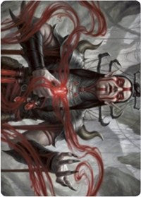 Malakir Blood-Priest Art Card [Zendikar Rising Art Series] | Card Merchant Takapuna