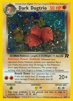 Dark Dugtrio (6/82) [Team Rocket Unlimited] | Card Merchant Takapuna