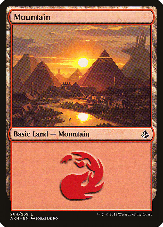 Mountain (264) [Amonkhet] | Card Merchant Takapuna