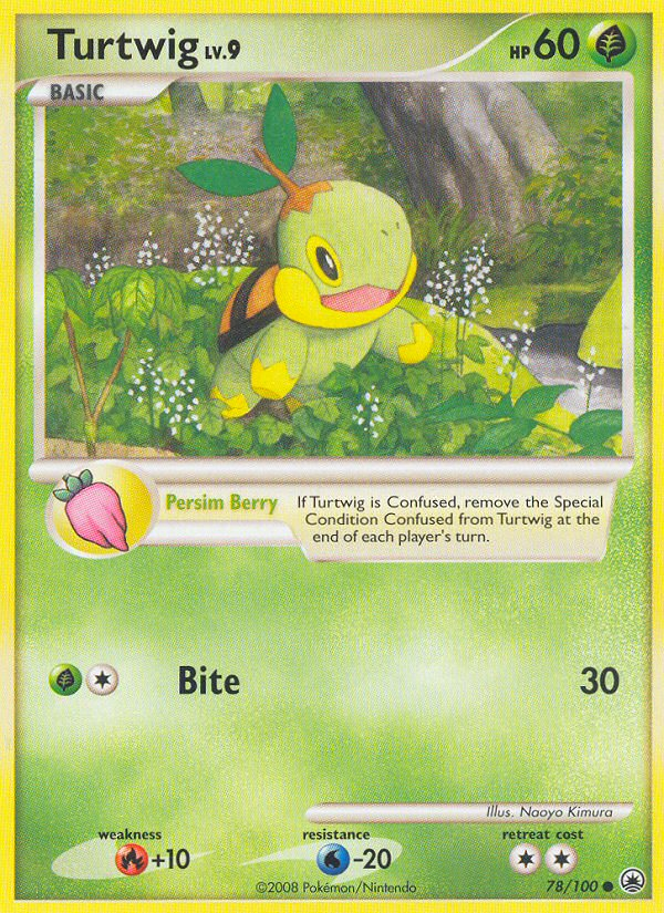 Turtwig (78/100) [Diamond & Pearl: Majestic Dawn] | Card Merchant Takapuna