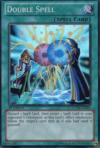 Double Spell [LCYW-EN065] Super Rare | Card Merchant Takapuna