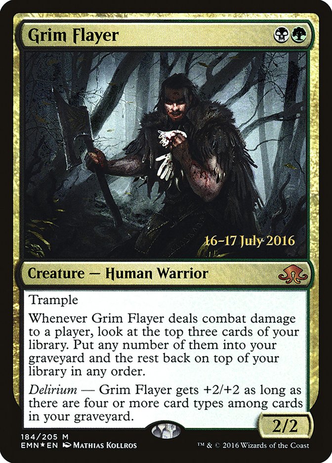 Grim Flayer [Eldritch Moon Prerelease Promos] | Card Merchant Takapuna