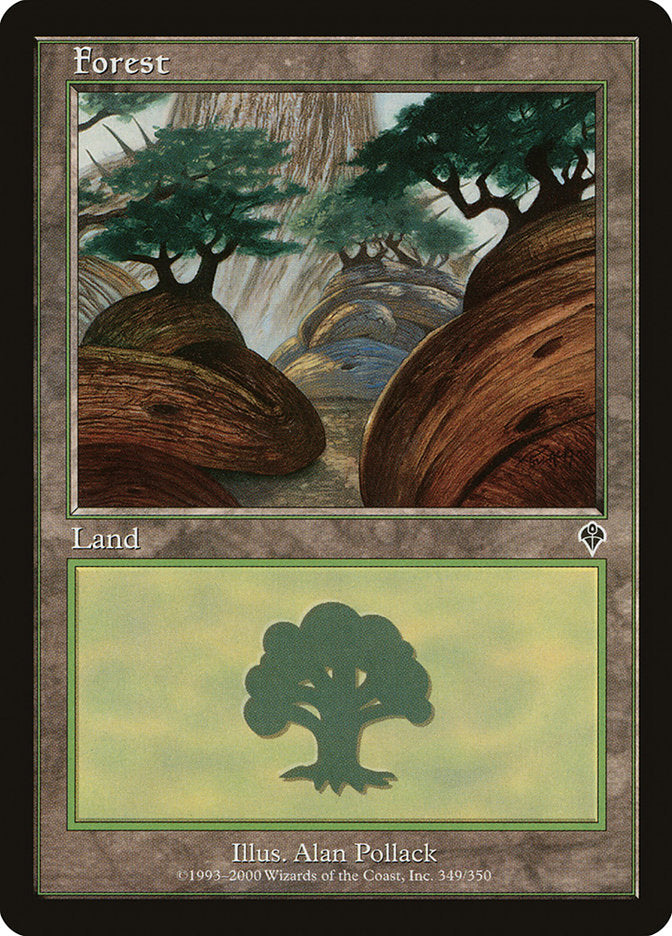 Forest (349) [Invasion] | Card Merchant Takapuna