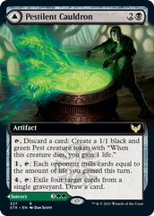 Pestilent Cauldron // Restorative Burst (Extended Art) [Strixhaven: School of Mages] | Card Merchant Takapuna